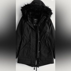 Hollister Faux Fur Winter Coat